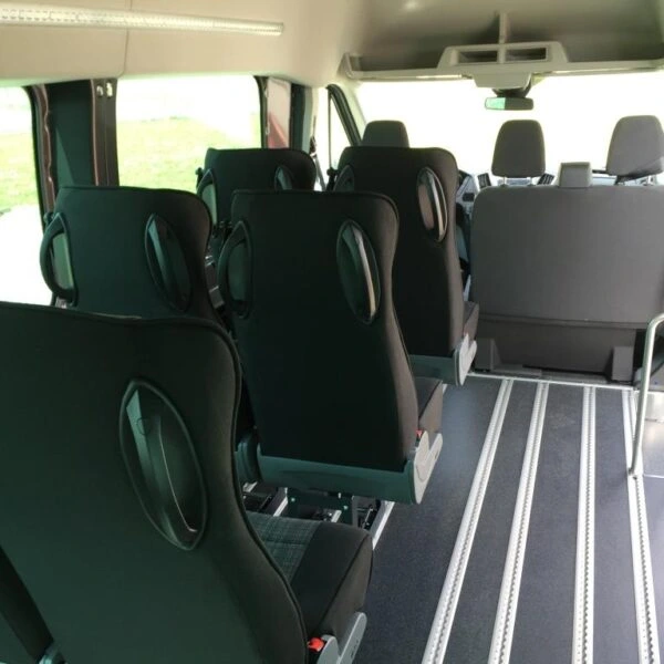 Plancher hybride aluminium bois véhicule TPMR Ford Transit