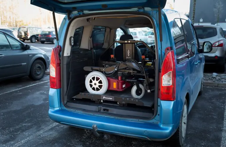 Plateforme élévatrice Joey Lift embarquement