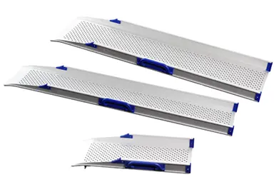 Rampes amovibles pliables en longueur