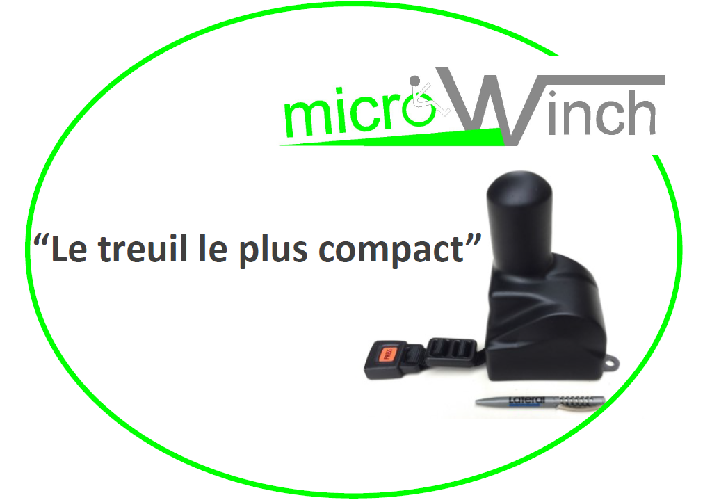 treuil pour fauteuil roulant microwinch