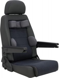 Sièges et accessoires pour embases pivotantes et fauteuil roulant Carony