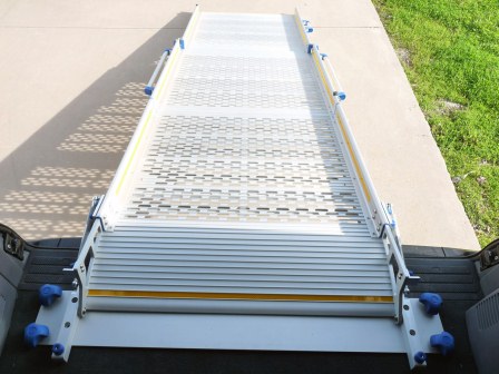 Fixed wheelchair ramps