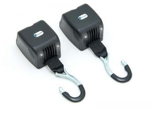 Wheelchair tie-down electric retractors