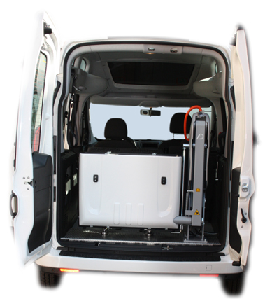 Lift for raised roof Doblo