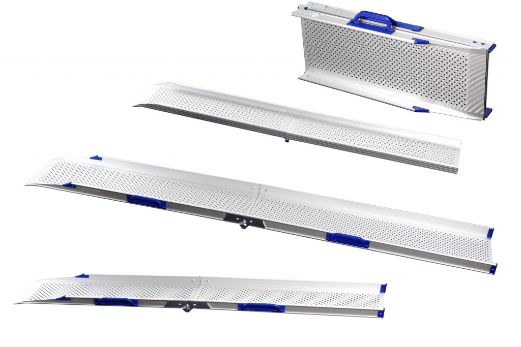 Portable wheelchair ramps