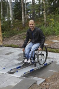 Portable wheelchair ramps