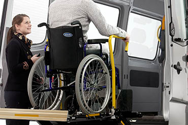 Cassette wheelchair lift