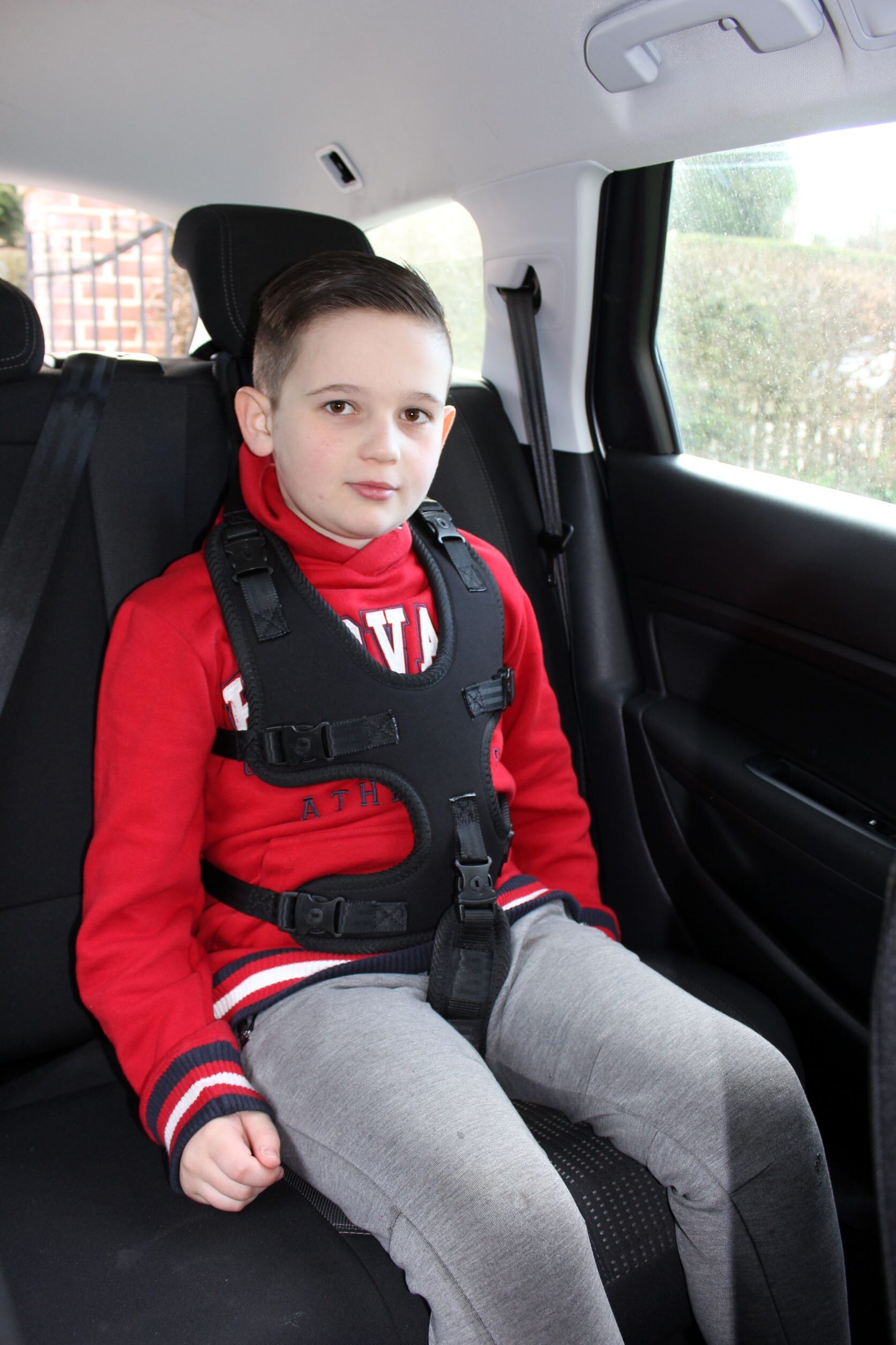 Harnais de maintien gilet de posture pour voiture enfant autiste
