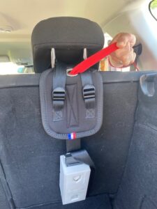 Car harness emergency evacuation system