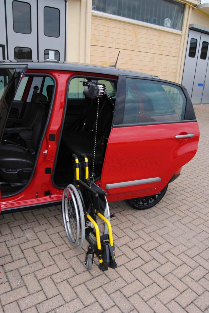 Treuil chargeur fauteuil roulant transfert fauteuil roulant voiture